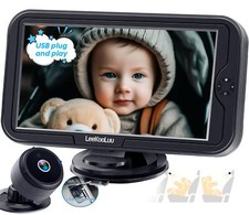 Baby Car Camera Ease of Installation - USB Plug and Play HD 1080P with Night ...
