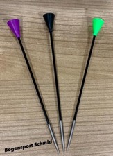 Carbonpfeile Blasrohr 14mm  Blasrohrpfeile Edelstahlspitze Spitze 2# Pfeil Konen