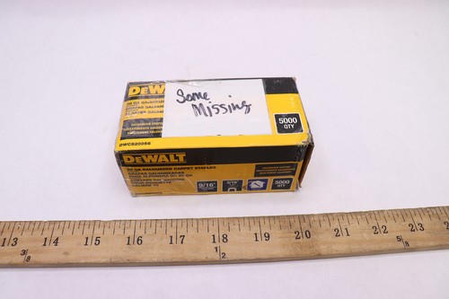 DeWalt Galvanized Carpet Staples 20 