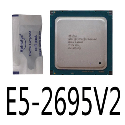 Intel Xeon E5-2695V2 E5-2695 V2 SR1BA 2,40GHz - 3,20GHz LGA2011 12Core Prozessor