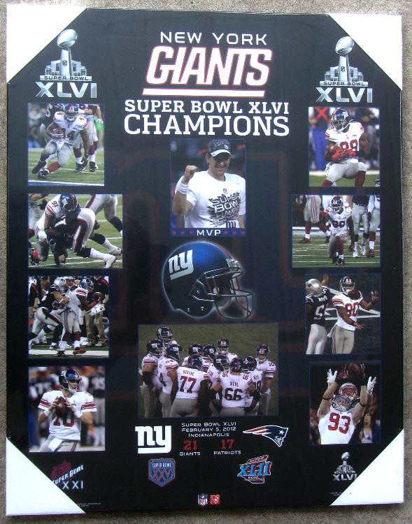 NFL SUPER BOWL 46 プログラム GIANTS PATRIOTS OFFICIAL SUPER BOWL XLVI PROGRAM (GIANTS VS. PATRIOTS, 2012)