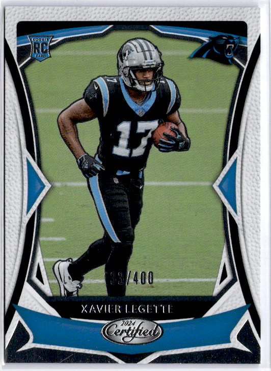 2024 Panini Certified - Rookies Xavier Legette #133 /400 (RC)