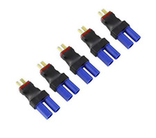 5pc T Plug Male to EC5 Female Connector Conversion Adapter LiPo Battery FPV DIY