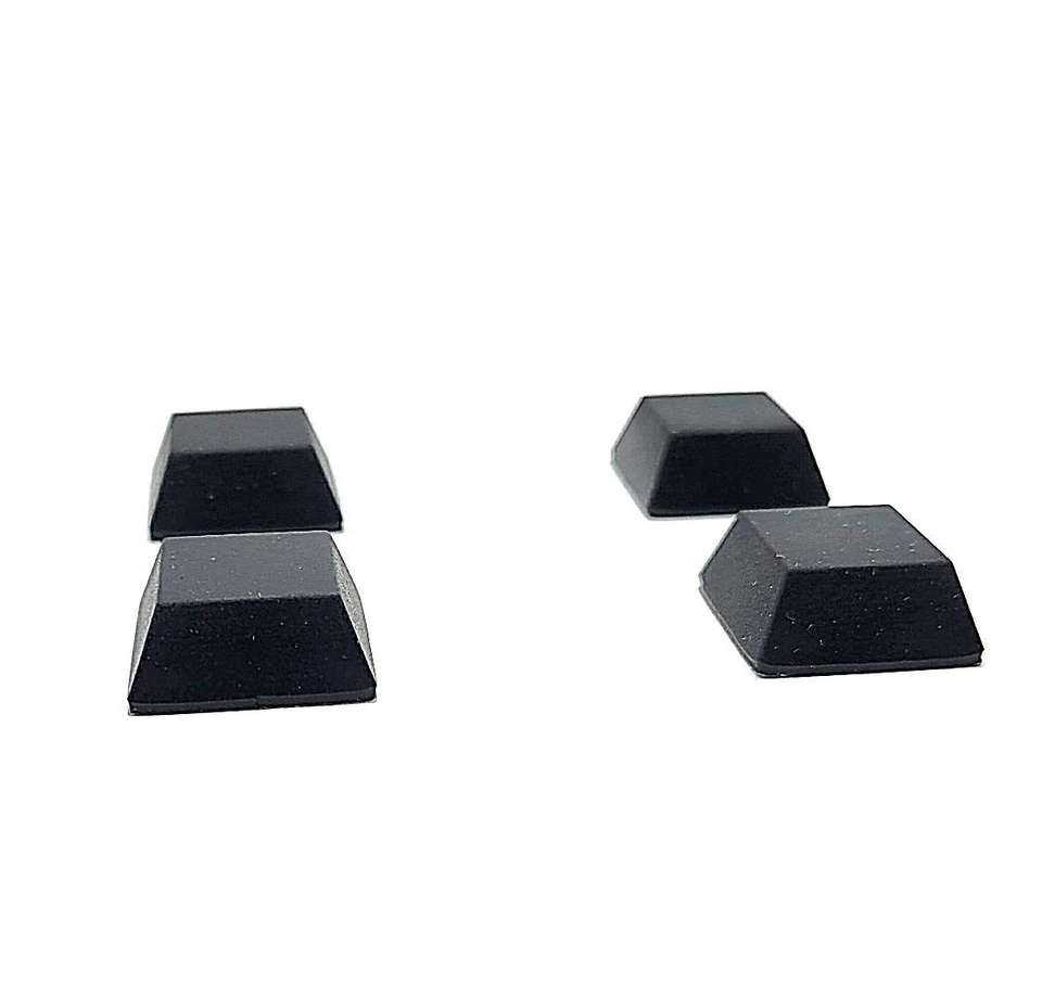 Parachoques de goma para pies de altavoz de 3/4" de grosor almohadillas adhesivas electrónicas de 3/8" Foto 3 de 4