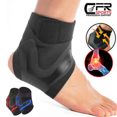 Ankle Brace Compression Support Sleeve Swelling Achilles Tendon Joint Pain Wraps