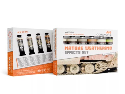 AK Interactive AKG26 - Nature Weathering Effects Set - Neu