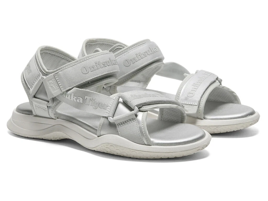 ASICS Scarpe unisex Onitsuka Tiger OHBORI STRAP 1183B305 021 ARGENTO PURO GRIGIO GHIACCIAIO