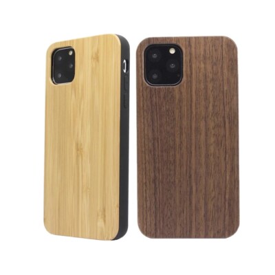 Natural wood case for iphone 11 , 11 Pro Max ,note 10 S9 Samsung S20