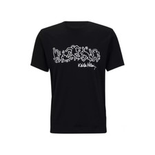 Keith Haring T-shirt - Dancing Artsy - Size Medium