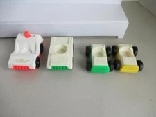 Vintage Fisher Price Little People Garage Cars  and Other