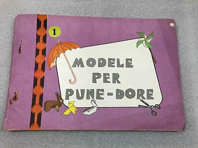 OLD ALBANIAN BOOK-MODELE PER PUNE DORE 1-NKT 191 M-TIRANE 1981