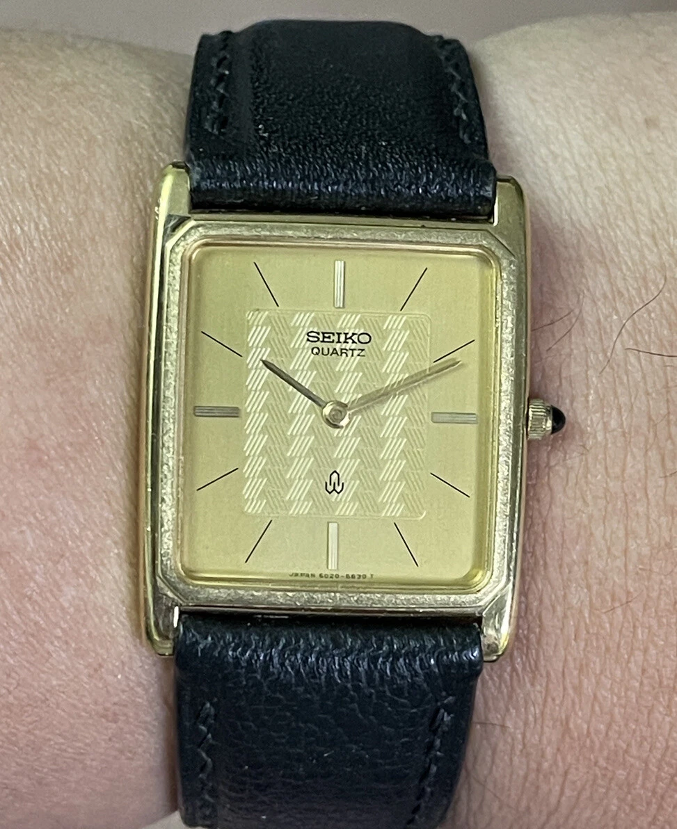 1980 Seiko Slim Quartz Vintage Unisex Watch