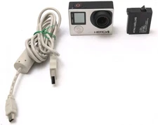GoPro HERO4 Action Camera Camcorder - Silver READ 