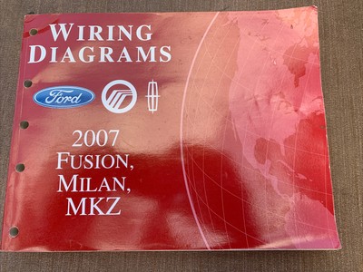 2007 Ford Fusion Milan Mkz Wiring Diagram Ford FCS-14299-07 | eBay