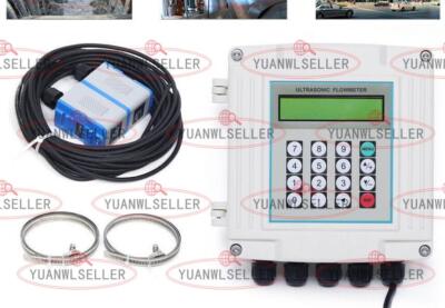 Digital Fixed Ultrasonic Flow Meter DN50-700mm TUF-2000SW+TM-1