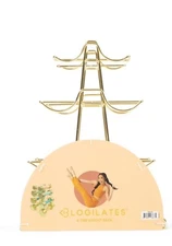 Blogilates 4 Tier Weight Rack - Gold