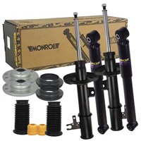 4X Monroe StossdäMpfer + Service-Kit + Domlager Vorne Hinten FüR Opel Vetra C