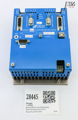 28445 TRUST AUTOMATION 2 AXIS CONTROLLER & DRIVE C-2271-D03 | eBay
