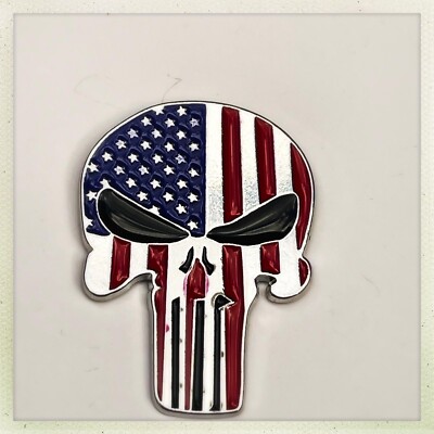The Punisher Pin Anstecker. Stars And Stripes Frank Castle Marvel Comics Vigilante