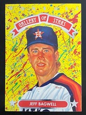 Jeff Bagwell 1992 Donruss Gallery of Stars Baseball Card Houston Astros #GS-7