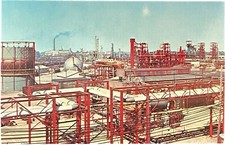 Dow Chemical Company, Midland, Michigan, vintage postcard