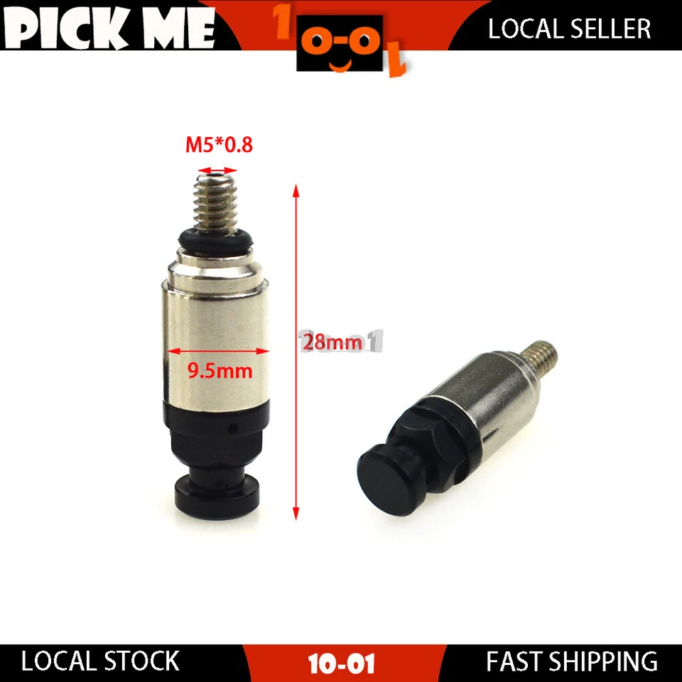 Válvula de alivio de presión de purga de aire de horquilla M5x0,8 mm para Honda CRF450RX 2017-2019 Foto 2 de 4