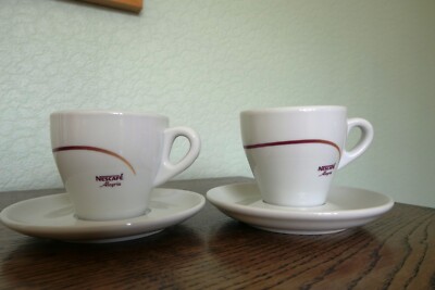 Nescafe Alegria, 2 kleine Kaffee-/Espressotassen, top