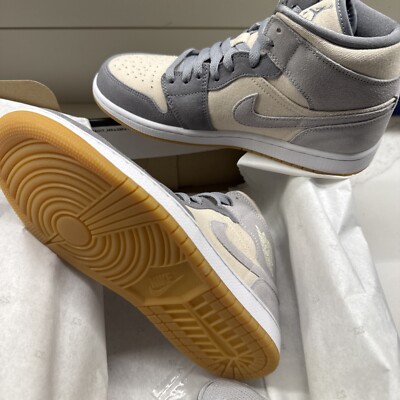 Nike Air Jordan 1 Mid SE Coconut Milk Particle Grey DN4281-100