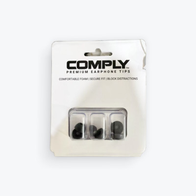 Comply TrueGrip TW-300-B Universal Replacement Earbud tip for Most True Wireless