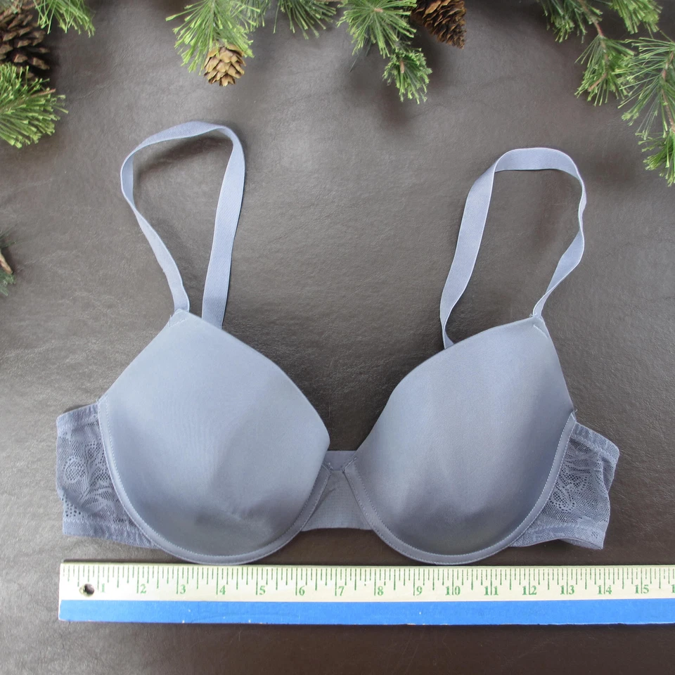 Бюстгальтер Primark 38C Pruple с подкладкой на косточках регулируемая застежка сзади - Изображение 2 из 4