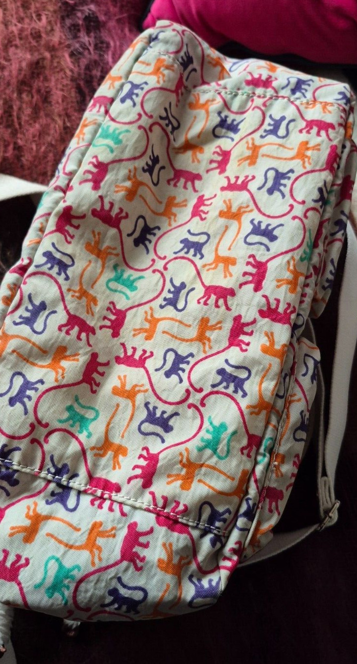 KIPLING DEFEA 'Monkey Mania' Shoulder/Hand Bag wi… - image 11