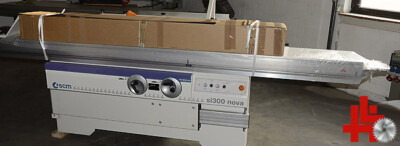 SCM Formatkreissäge Tischkreissäge Si 300 nova Vorritzaggregat in 2 Achsen ver.
