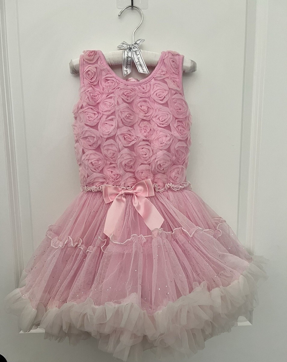 4t pink dress Popatu 3-4T Pink Ruffle Dress