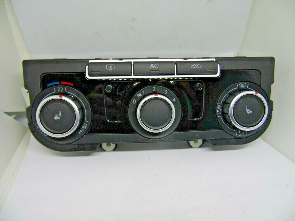 3C8-907-336-AJ-ZJU VOLKSWAGEN AC CONTROL DE CALEFACCIÓN se adapta a GOLF JETTA 2010 2011 NUEVO Foto 4 de 4