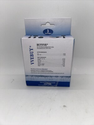 #ad 3 Blue Hot Tub Mineral Ion Cartridge Pool for Bullfrog Spa 1.4quot;x4.5quot;in $19.99