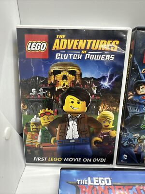 The LEGO Movie 3D 1 2 Batman Movie LEGO Ninjago Movie Lot Of 5 Blu