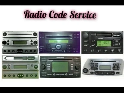 FORD RADIO STEREO CODE UNLOCK SERVICE FOCUS MONDEO FIESTA TRANSIT M & V SERIAL