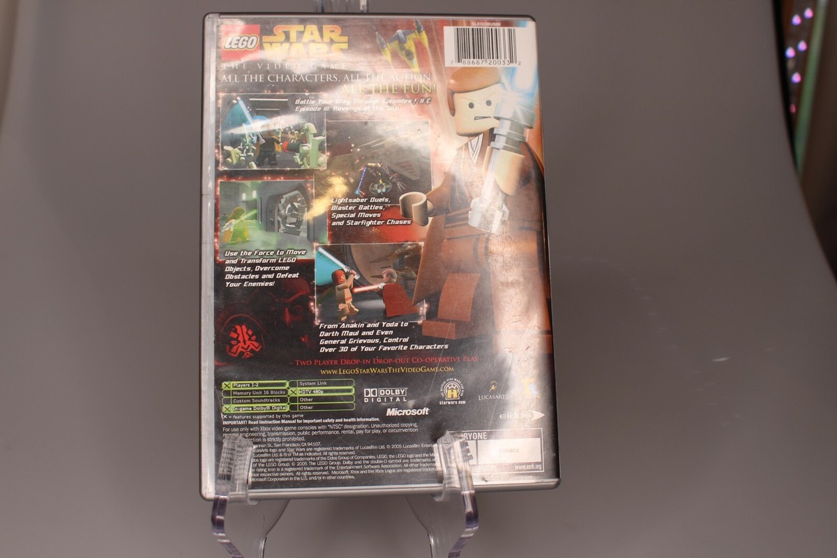 LEGO Star Wars: The Video Game (Platinum Hits) Original Xbox Game  Complete
