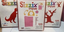 Sizzix Original Large Red Die Dies Sculpting Candy Cane Tags + More U CHOOSE New