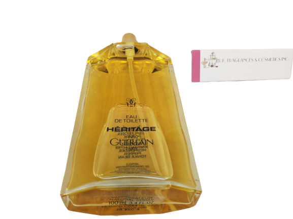 Heritage By Guerlain 3.4 Eau De Toilette New Tester
