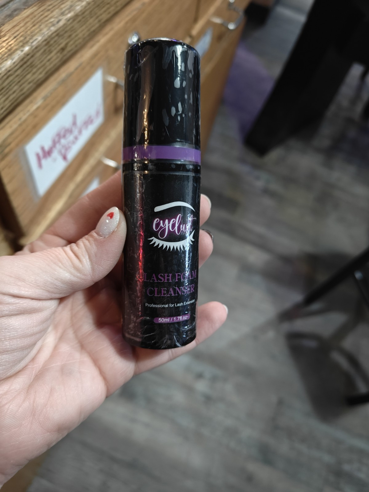 WW- Eyelust Lash Care Cleaning Kit, Perfect For The Care Of Eyelash Extensions 