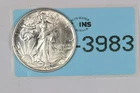 1943 BU 50C WALKING LIBERTY SILVER HALF DOLLAR RAW-3983