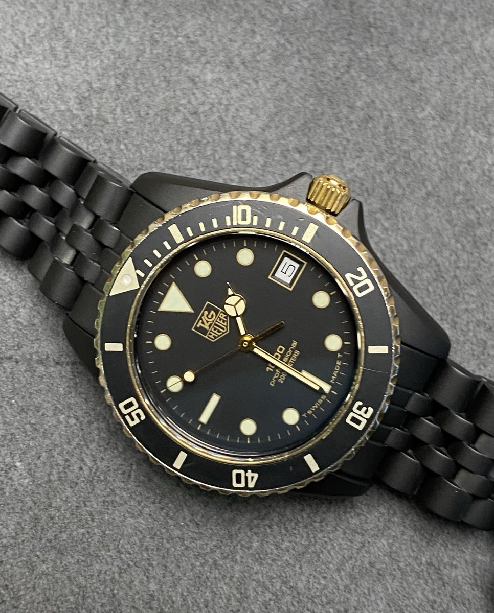 TAG Heuer • シリーズ：1000 Professional TAG HEUER 1000 Professional 980.013B 1980s | ARBITRO