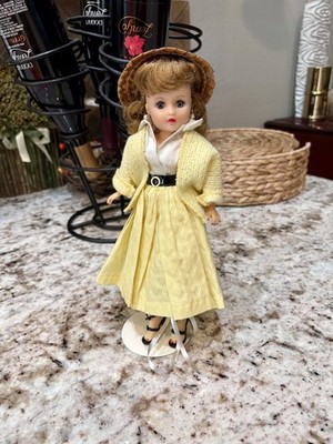 Beautiful Vtg 50s Miss Nancy Ann Fashion doll in tagged dress with original box!