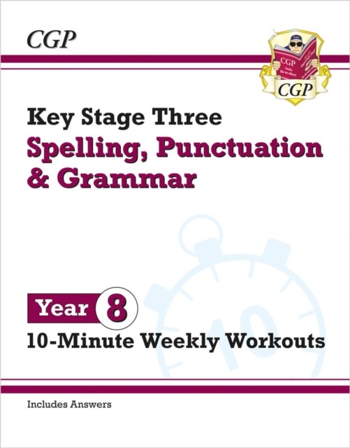 KS3 Year 8 Spelling, Punctuation and Grammar 10-Minute Weekly Workouts (CGP KS3 - Image 3