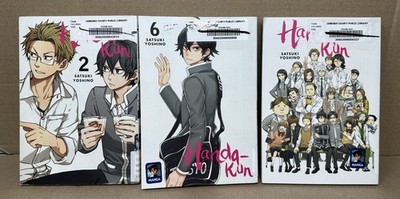 Handa-Kun vol 2, 6, 7  PARTIAL Set ENGLISH EX-LIB
