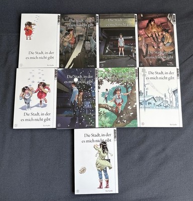 Manga Erased: Die Stadt, in der es mich nicht gibt Band 1-9 (Komplett) 1. Auflag