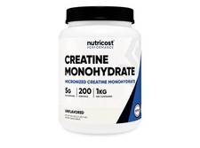 Nutricost Creatine Monohydrate Powder Unflavo...