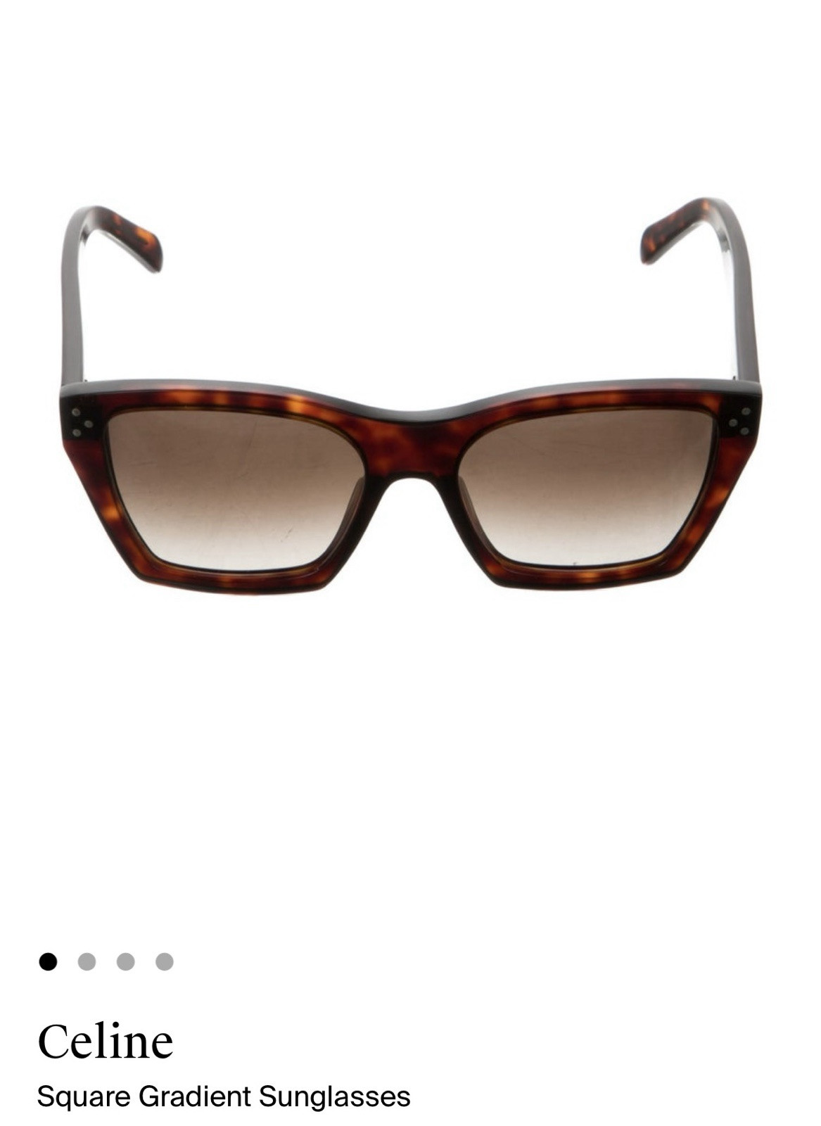 Celine Square Gradient Sunglasses - image 2