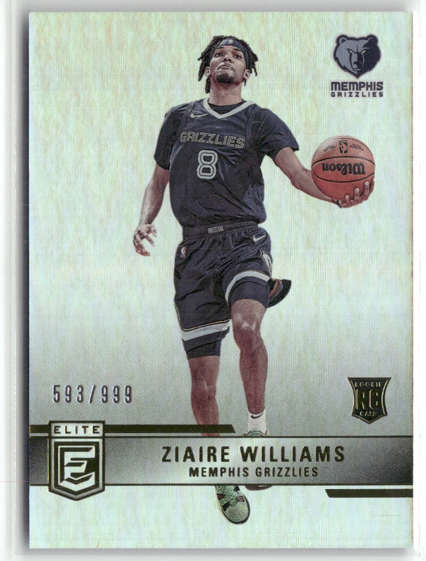 2021-22 Donruss Elite #239 Ziaire Williams #/999 ☘️0M1